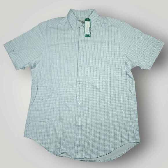 Stitch Fix California Shirt Co Shirt Mens M Tiago Knit Loose Fit Geometric AOP - Picture 1 of 11
